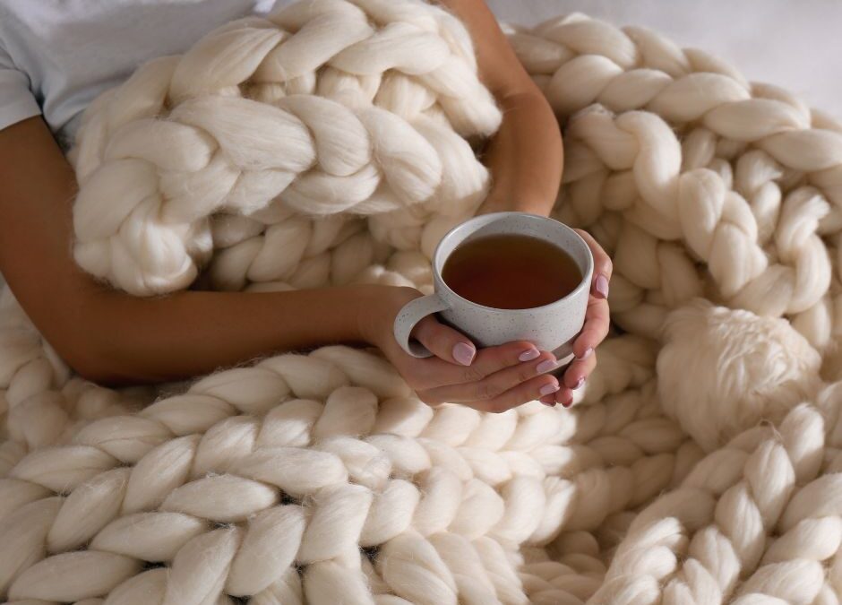 tea in bed self care blog